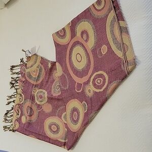 Carlson Geometric Circles Scarf